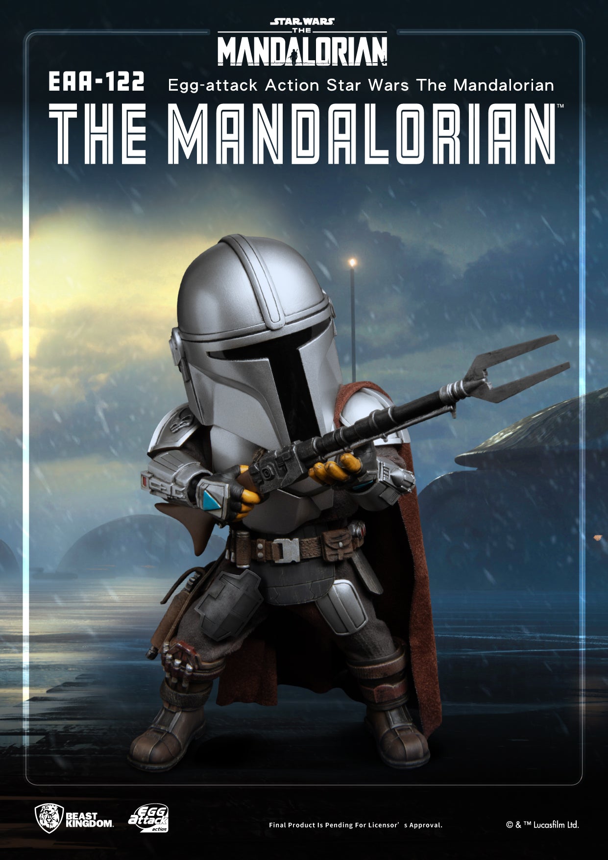 Star Wars Mandalorian Eaa-122 The Mandalorian Action Figure