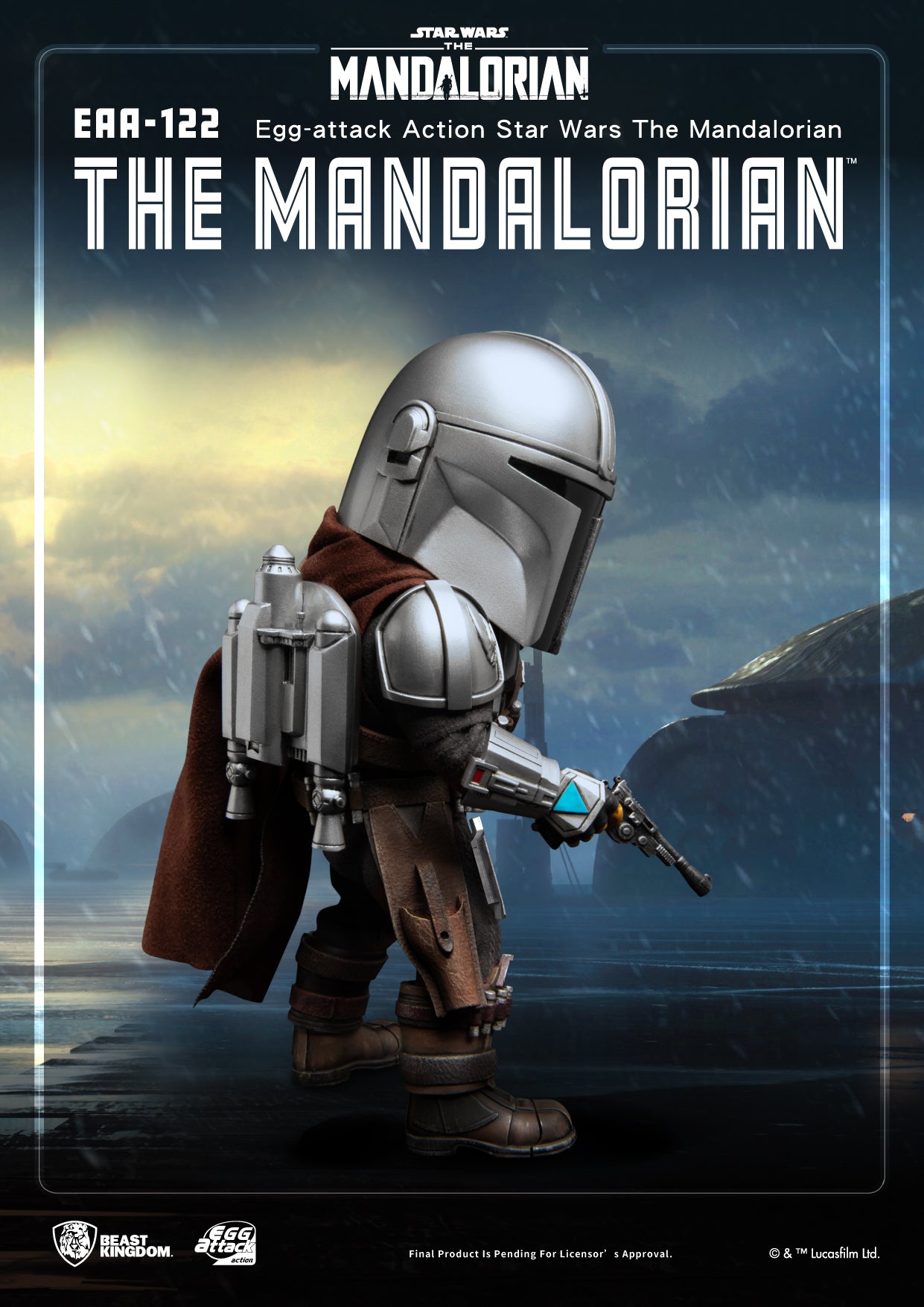 Star Wars Mandalorian Eaa-122 The Mandalorian Action Figure