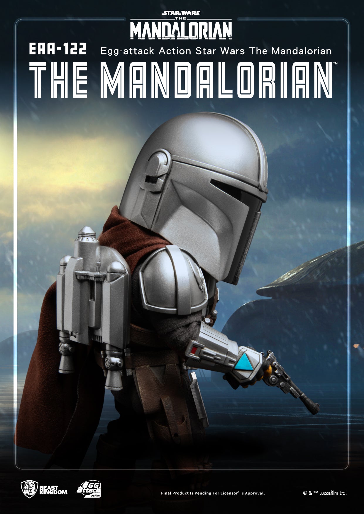 Star Wars Mandalorian Eaa-122 The Mandalorian Action Figure