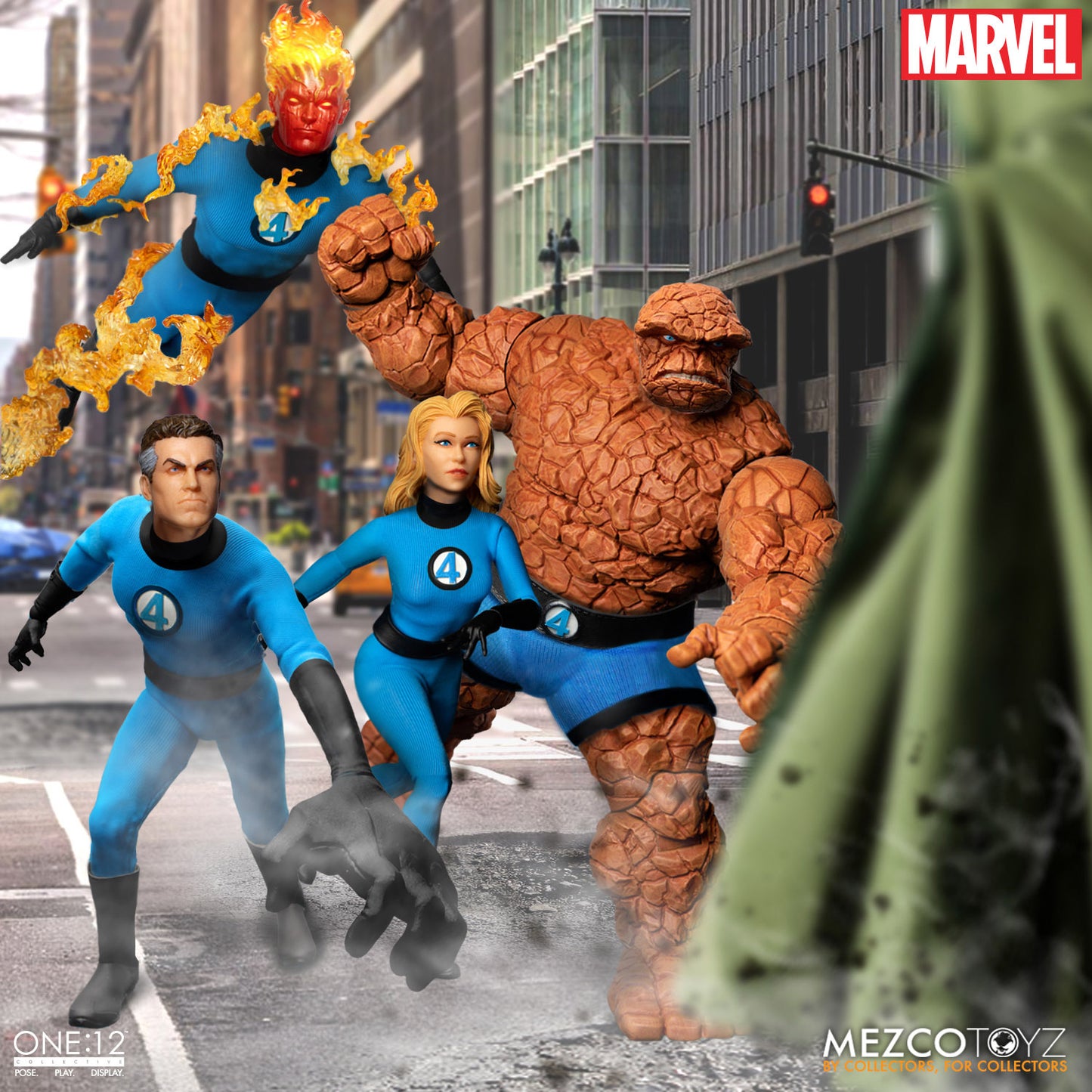 One-12 Collective Marvel Fantastic Four Deluxe Steel Box Action Figure Set