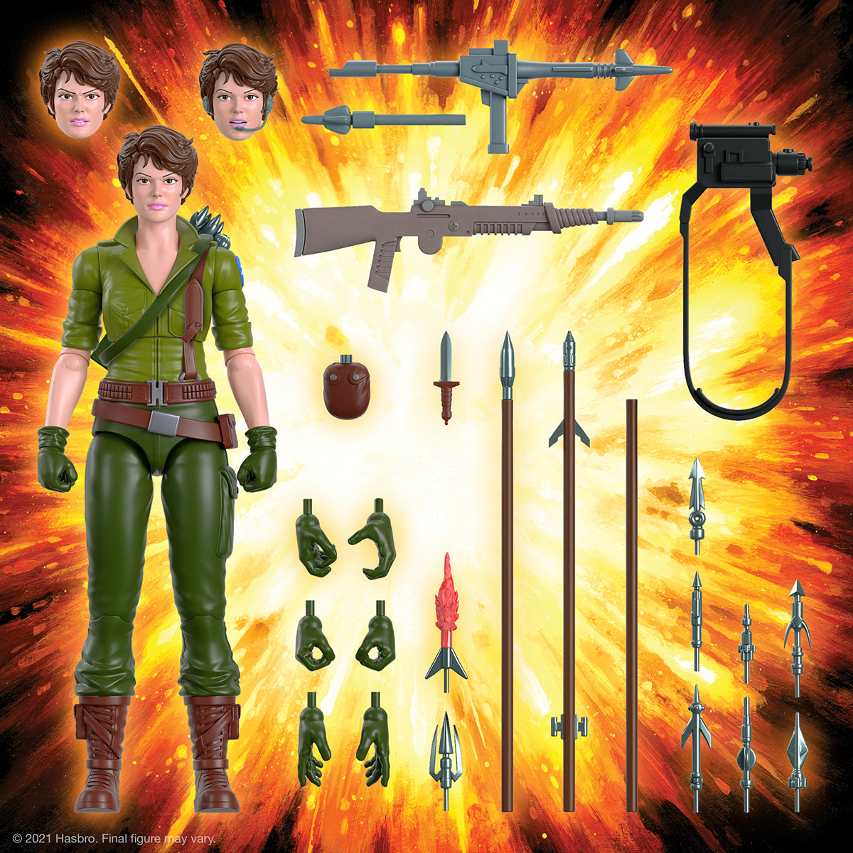 G.I. Joe Ultimates Real American Hero Wv2 Lady Jaye Action Figure