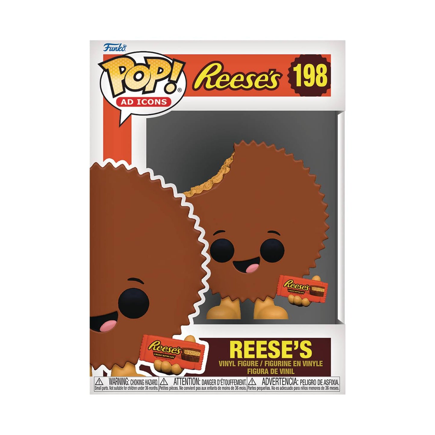Funko Pop Ad Icons Reese's Candy Package Vinyl Figure