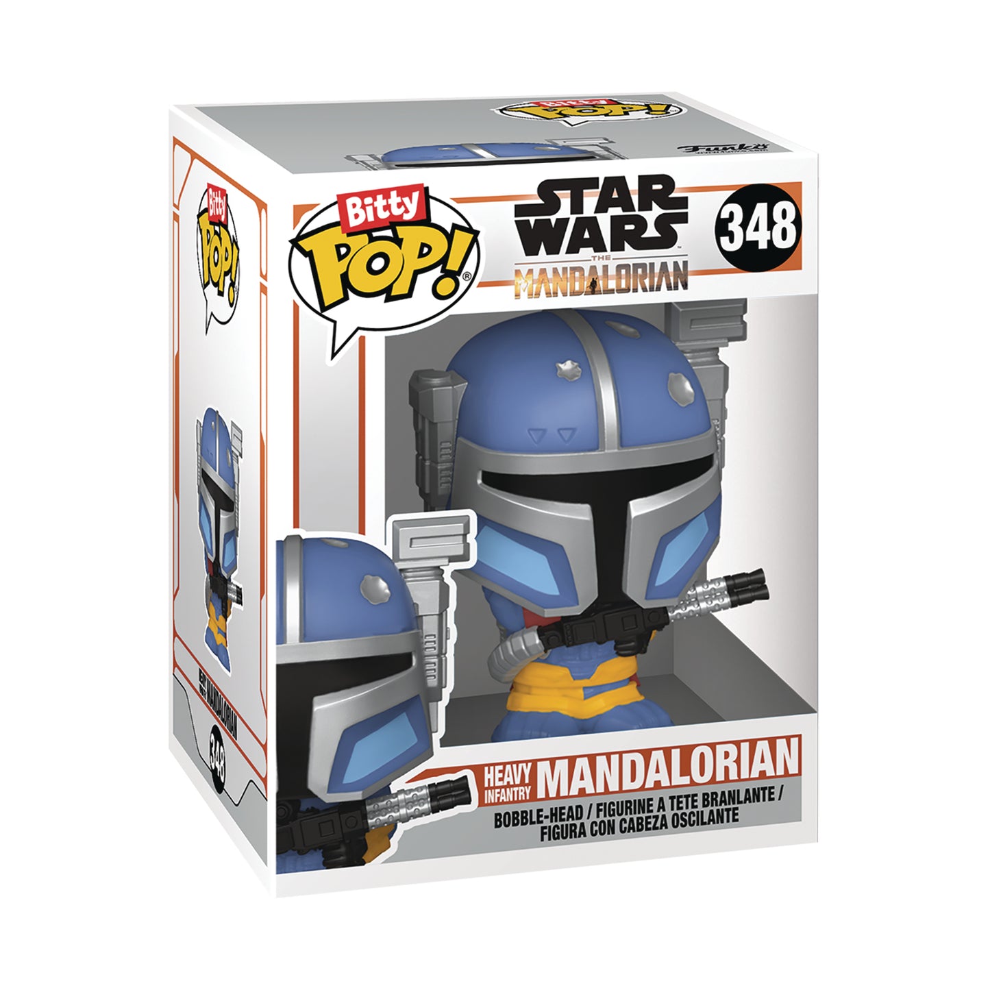 Bitty Pop Mandalorian Heavy Mandalorian 4pk Vinyl Figure