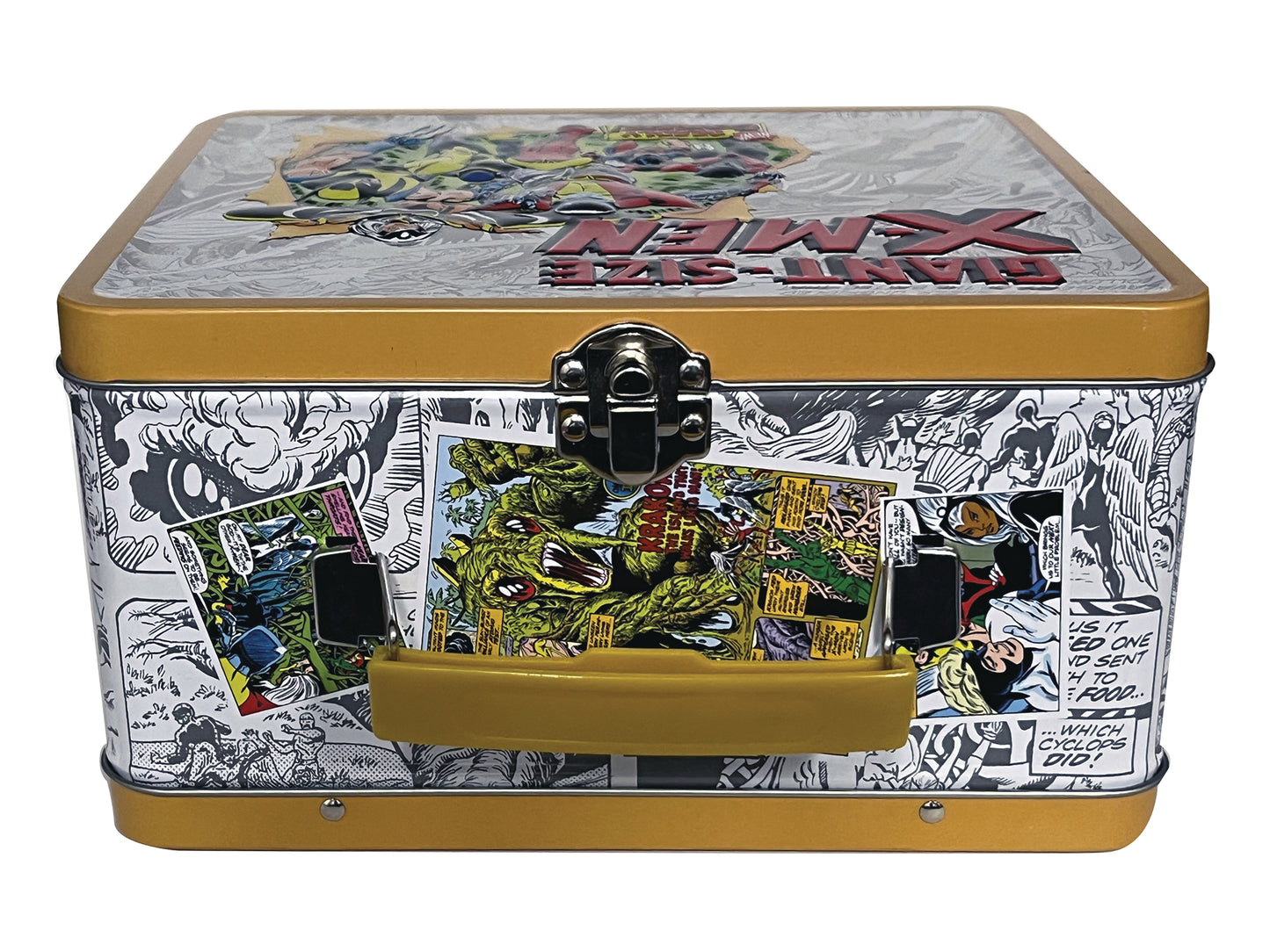 Tin Titans Giant Size X-Men Previews Exclusive Lunch Box W/Beverage Container