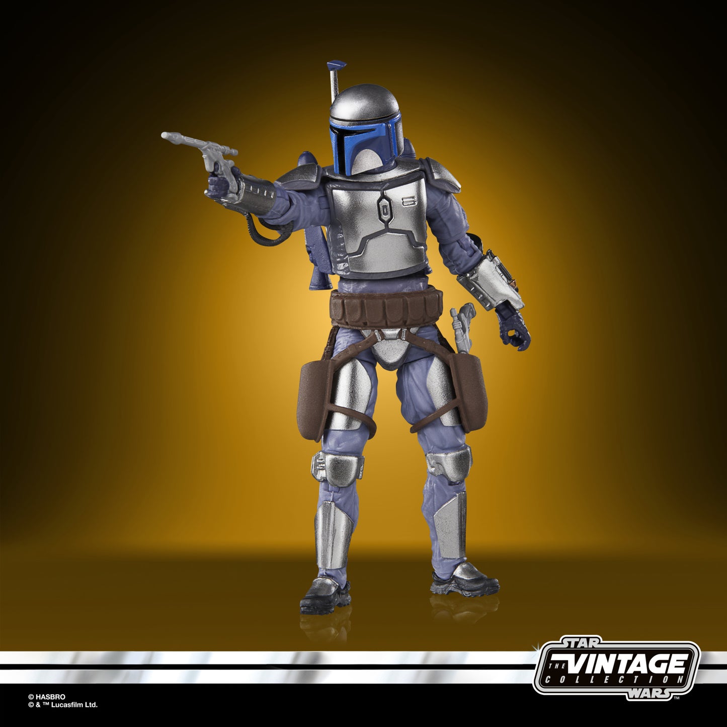 Star Wars Attack Of The Clones Vintage 3-3/4in Jango Fett Deluxe Action Figure