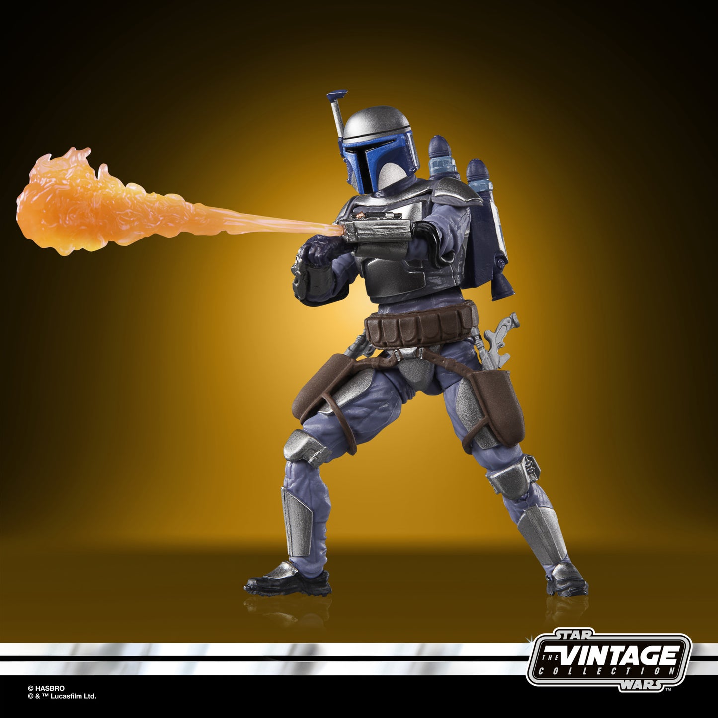 Star Wars Attack Of The Clones Vintage 3-3/4in Jango Fett Deluxe Action Figure