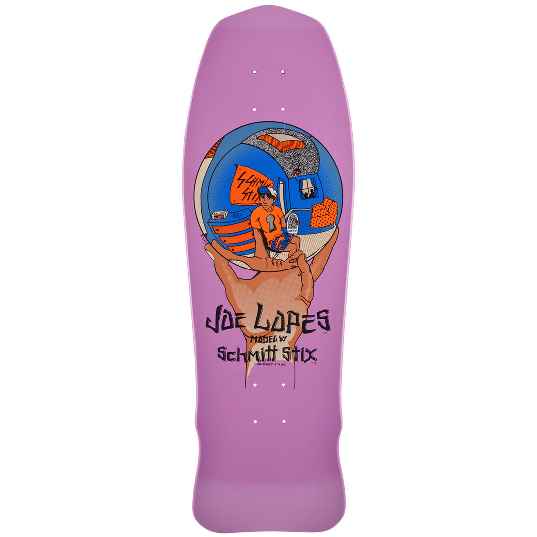 Schmitt Stix Joe Lopes Crystal Ball 9.875" Skateboard Deck