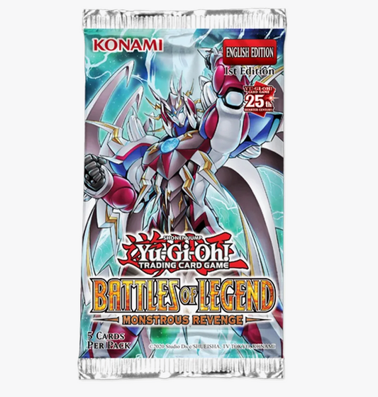 Yu Gi Oh Battles Legend Monsterous Reveng Booster Pack