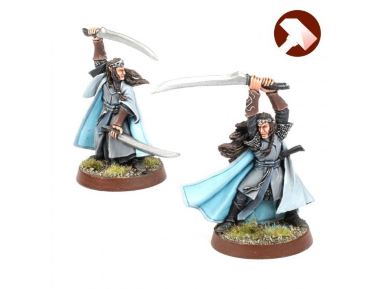 Games Workshop Middle-Earth SBG: Elladan and Elrohir (Unarmoured)