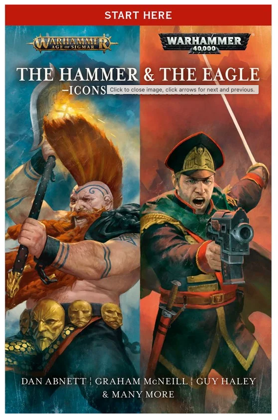 The Hammer and the Eagle: The Icons of the Warhammer Worlds - Book