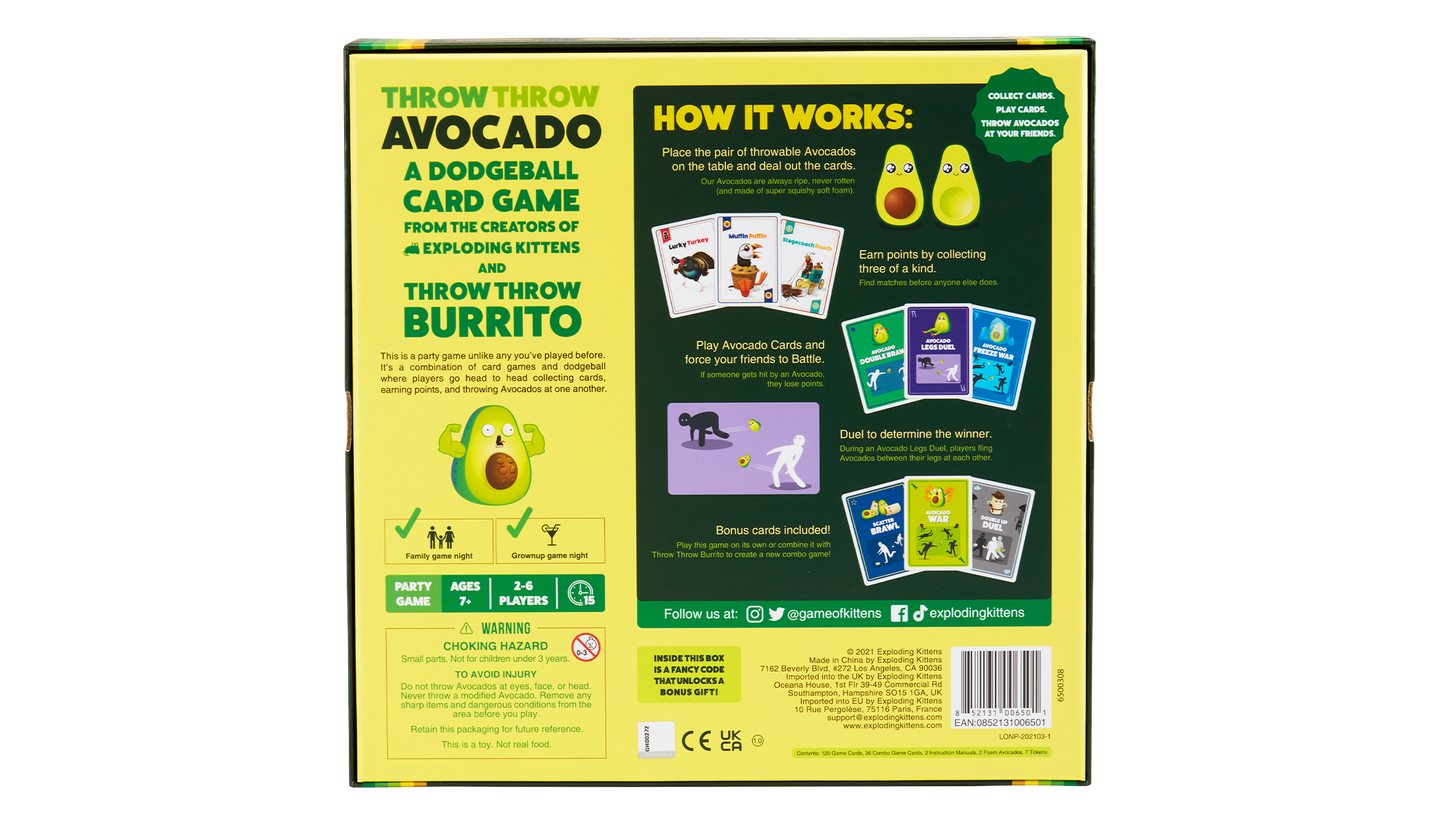 Throw Throw Avocado