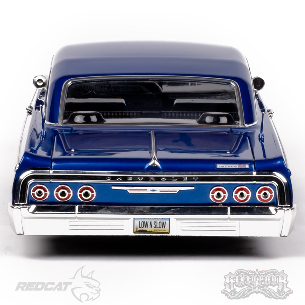 SixtyFour Chevrolet Impala Blue Kandy & Chrome Edition RTR from Redcat