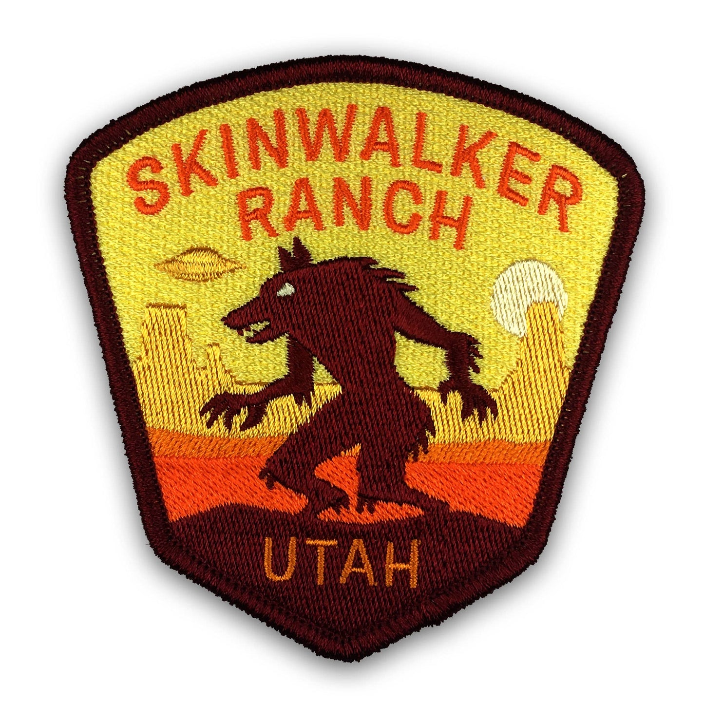 Skinwalker Ranch, Utah Travel Patch: Iron-on