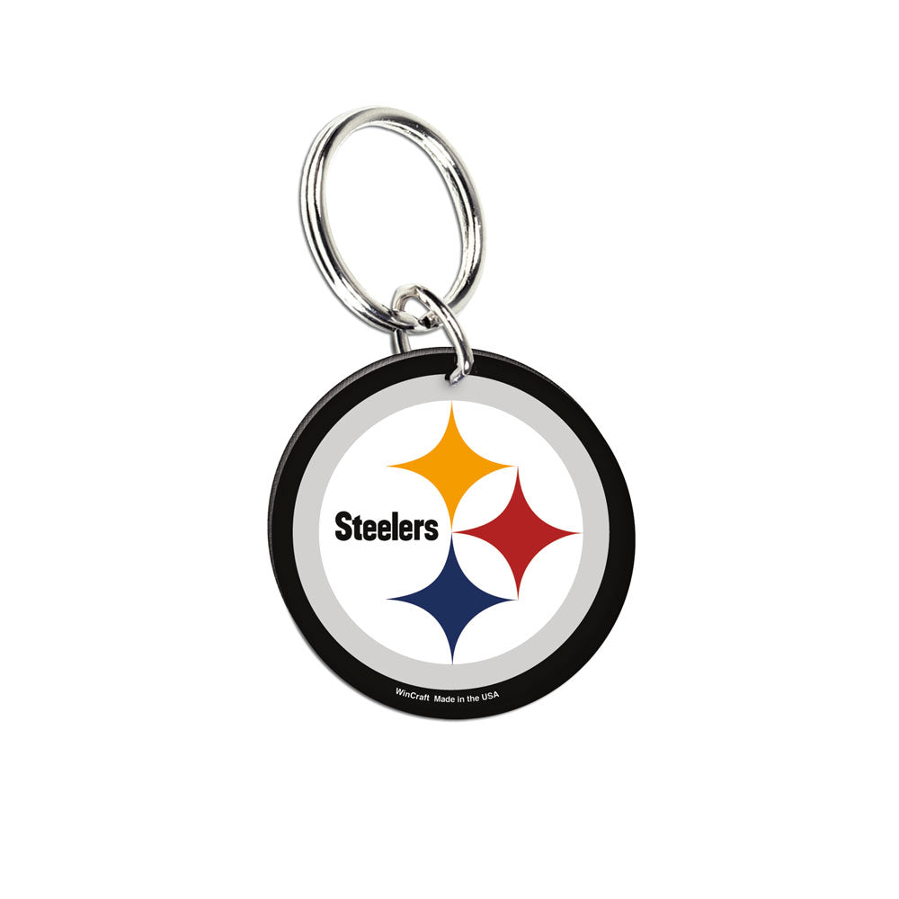Pittsburgh Steelers Acrylic Logo Keychain