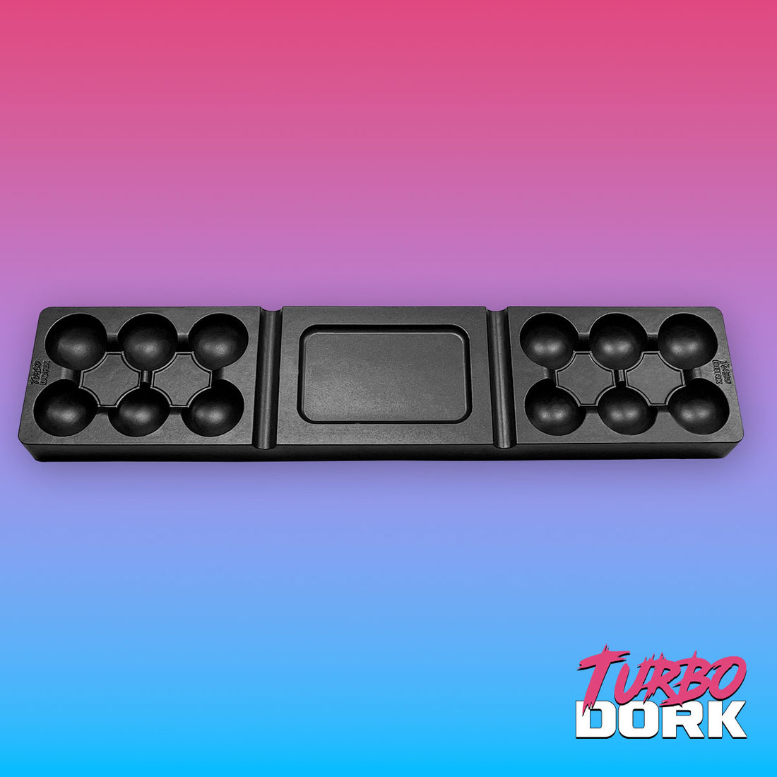 Turbo Dork: Paint Tools - Silicone Dry Palette - Black - Large