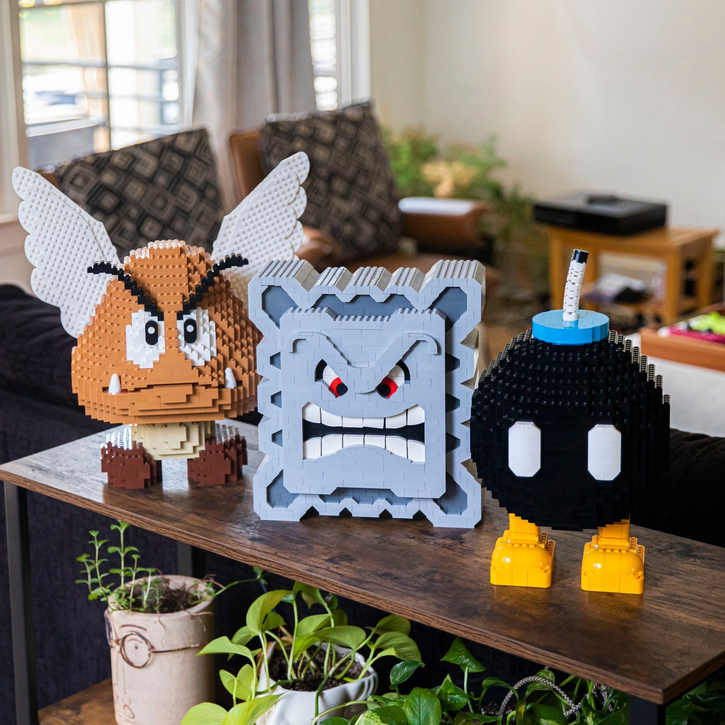 Life-Sized Angry Block