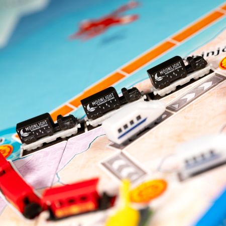Ticket to Ride: 20th Anniversary Deluxe Train Set - Black Flatcar with Semi-Trailer Truck