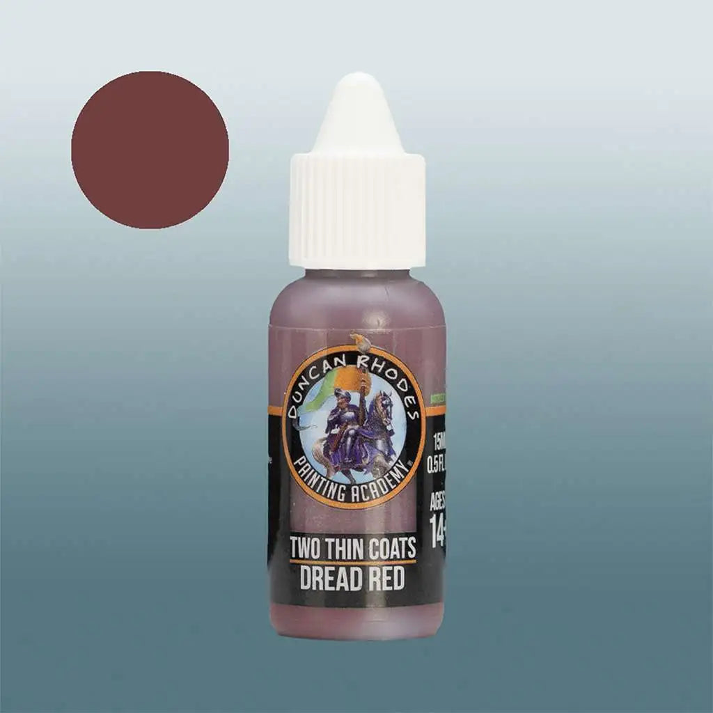 Two Thin Coats Shadow: Dread Red