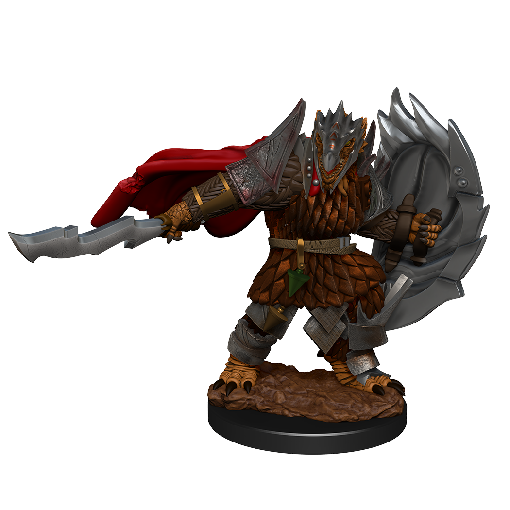 D&D: Nolzur's Marvelous Miniatures - Dragonborn Fighter Male