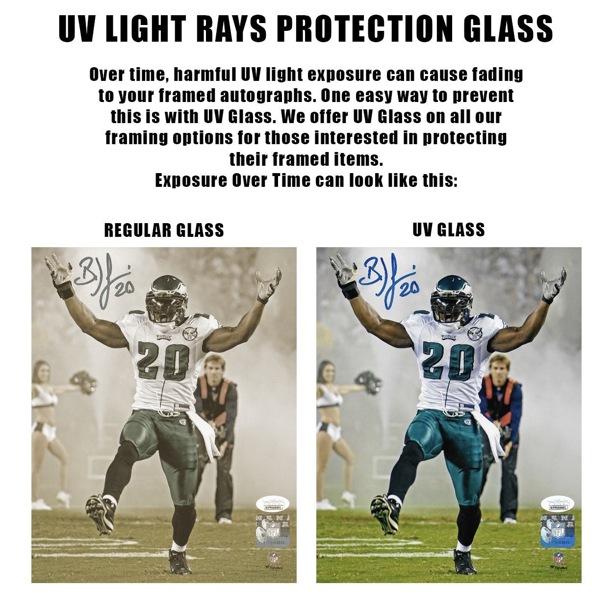 New York Giants Custom NFL Football 8x10 Picture Frame Kit (Multiple Colors)