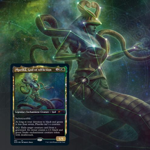 Magic: the Gathering - Secret Lair Drop Series: Theros Stargazing Vol. V (Nylea)