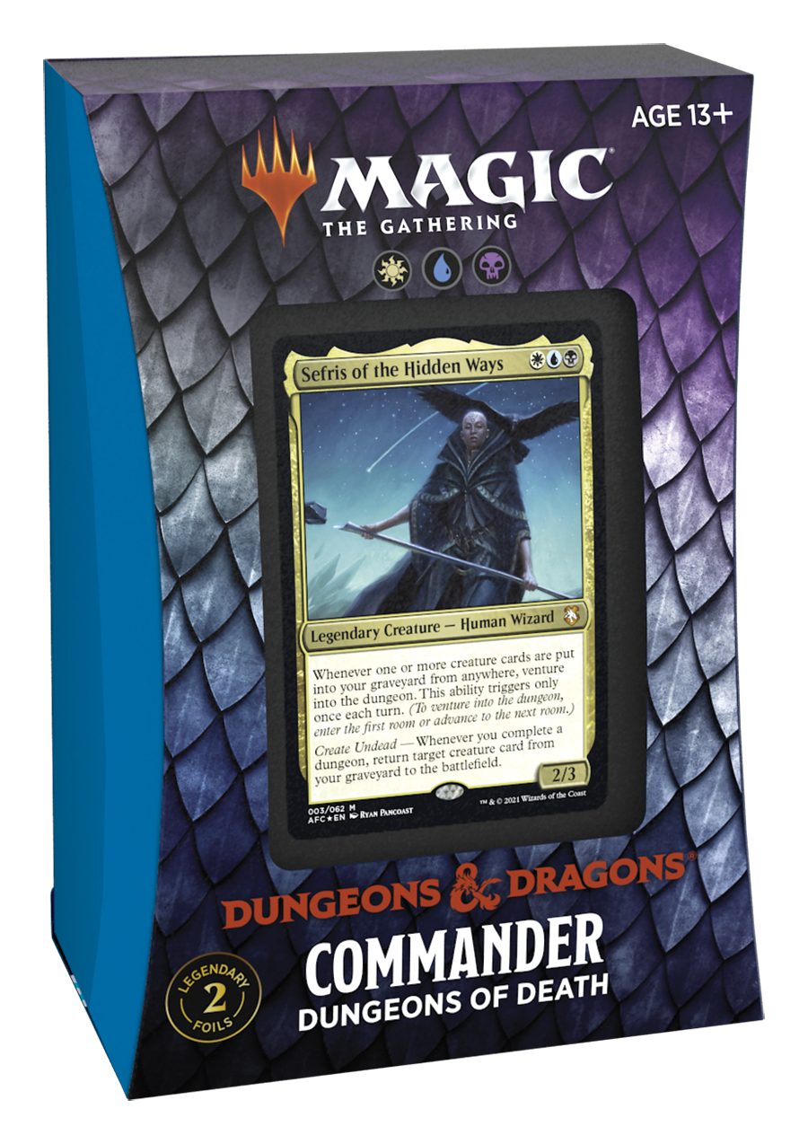Magic: The Gathering - Adventures in the Forgotten Realms Commander Deck - Dungeons of Death