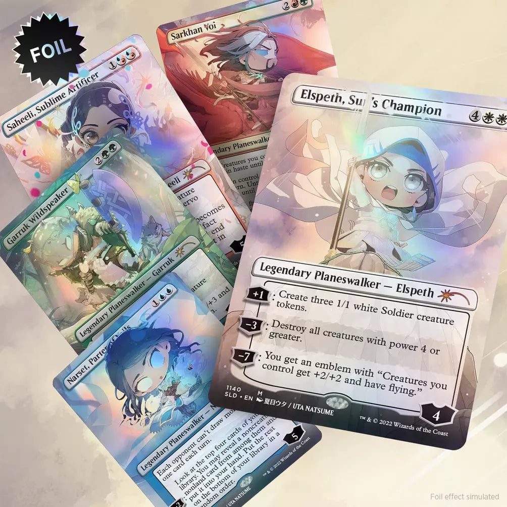 Magic: the Gathering - Secret Lair Li’l’er Walkers Foil Edition