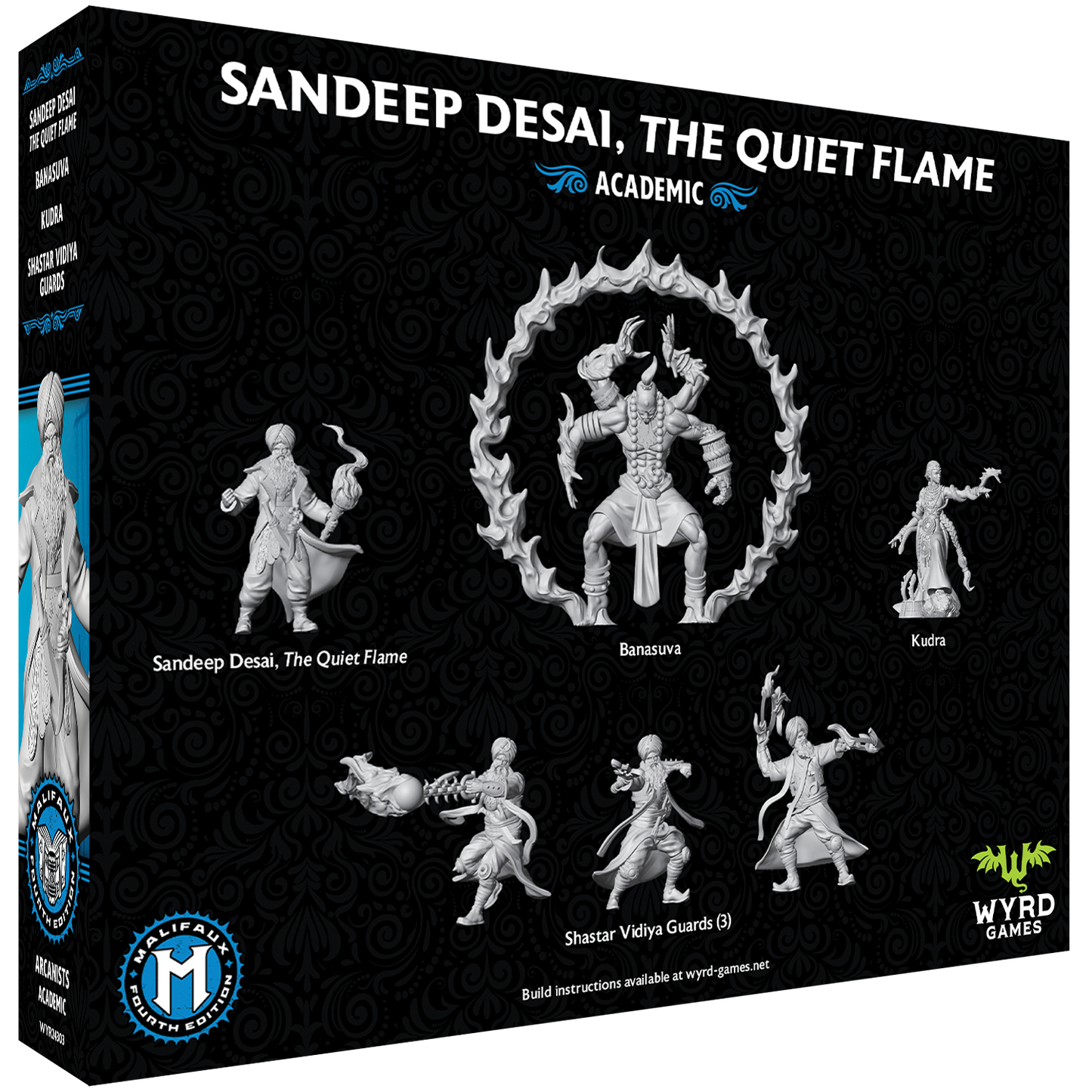 Malifaux 4E: Arcanists - Sandeep Desai, The Quiet Flame