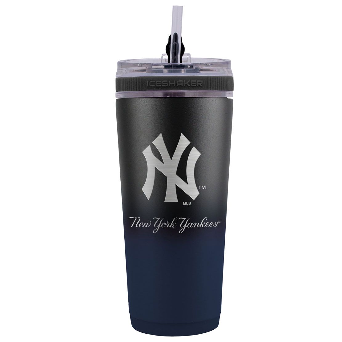 New York Yankees 26 oz Stainless Steel Ice Shaker Bottle