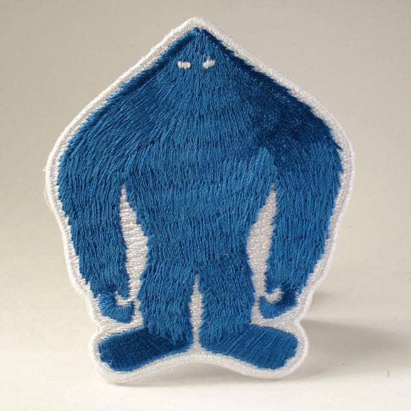 Yeti Silhouette Embroidered Patch