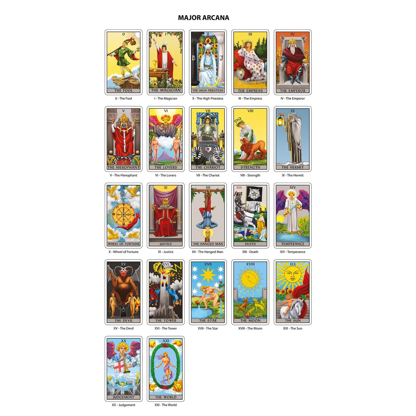 Lustrous Tarot Modern Tarot Cards Deck