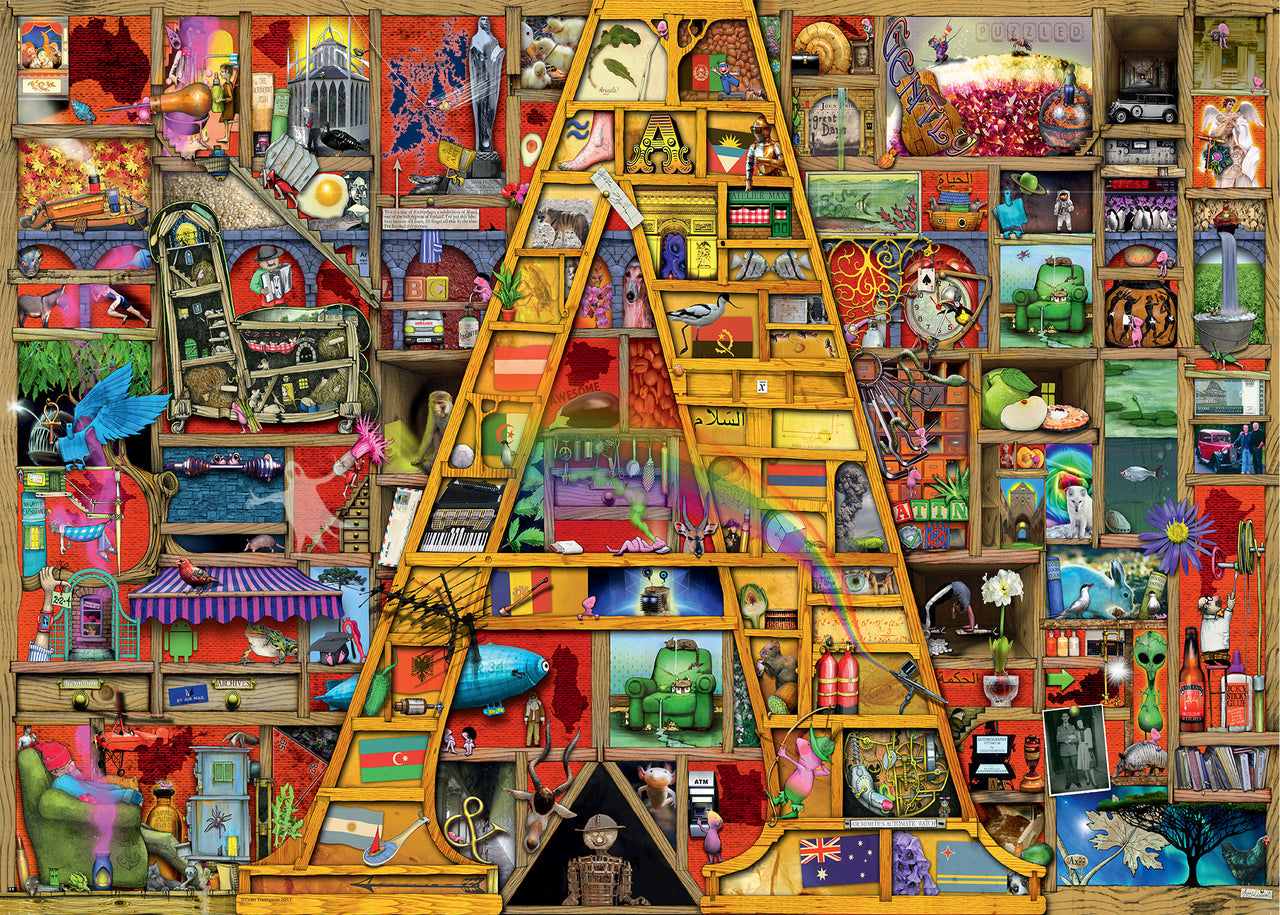Puzzle: Awesome Alphabet "A"