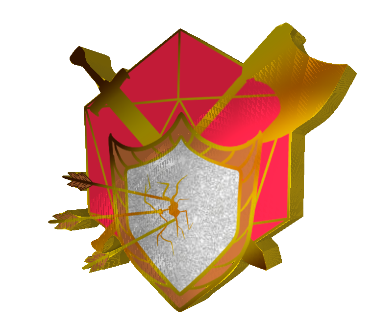 Dungeons & Dragons Role: Figheter Enamel Pin