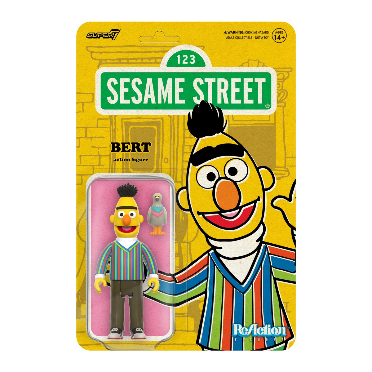 Super7 x SESAME STREET - BERT ReAction Figure