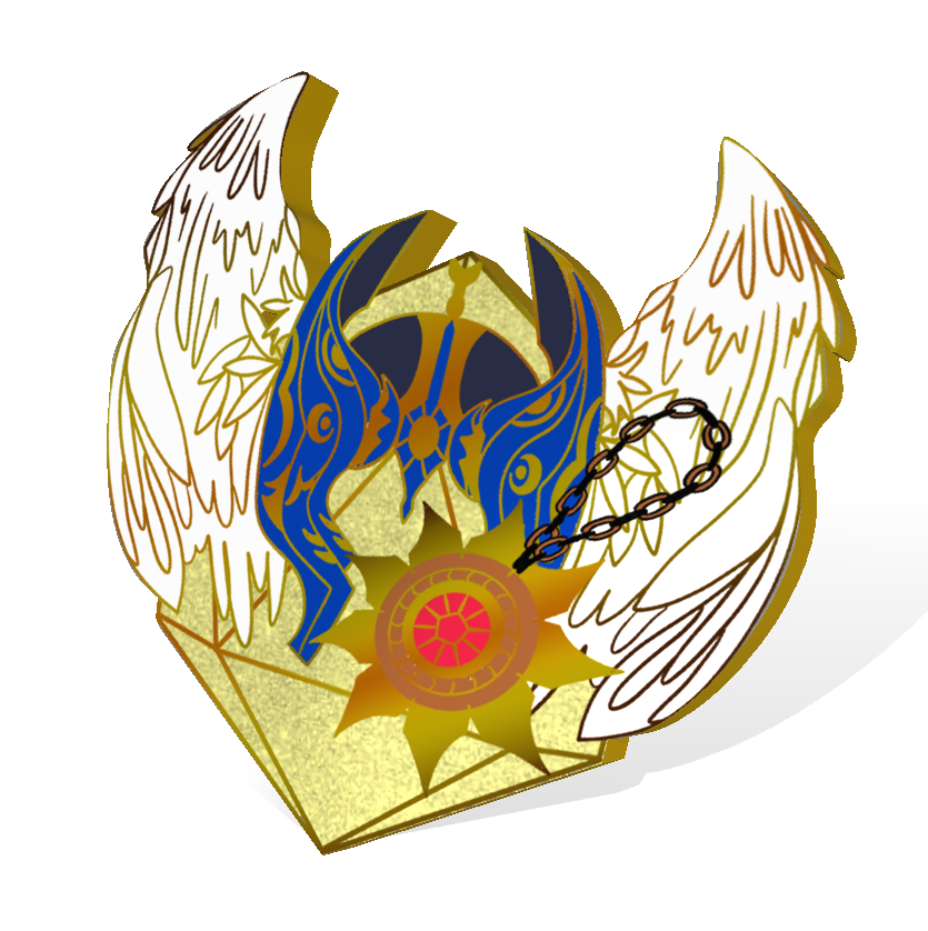 Dungeons & Dragons Role: Paladin Enamel Pin