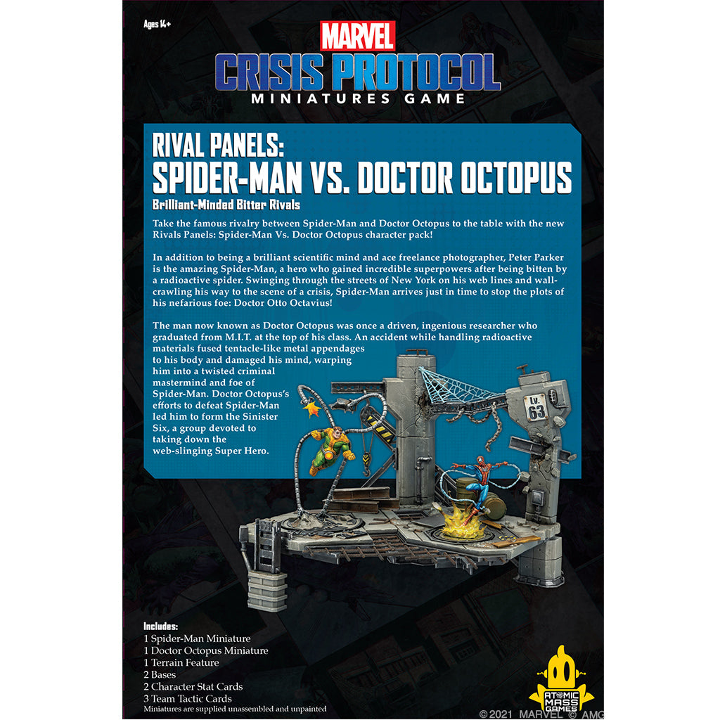 Marvel Crisis Protocol: Rival Panels - Spiderman vs Doctor Octopus