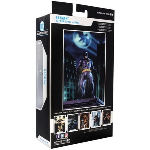 Batman: Three Jokers (The Criminal, Batgirl, The Clown, Red Hood & Batman) - 1:10 Scale Action Figures, 7" - DC Multiverse - McFarlane Toys
