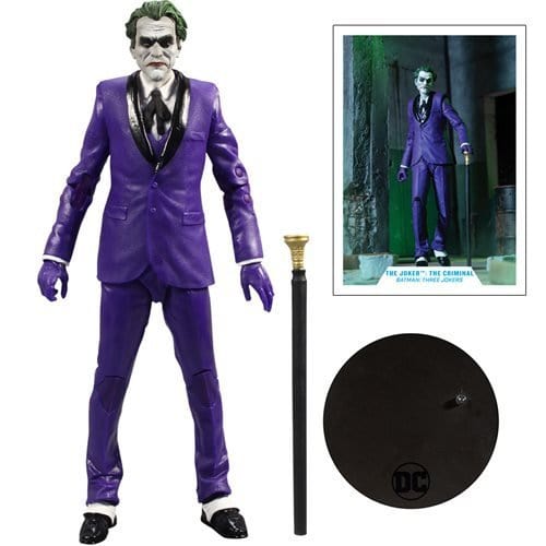 Batman: Three Jokers (The Criminal, Batgirl, The Clown, Red Hood & Batman) - 1:10 Scale Action Figures, 7" - DC Multiverse - McFarlane Toys