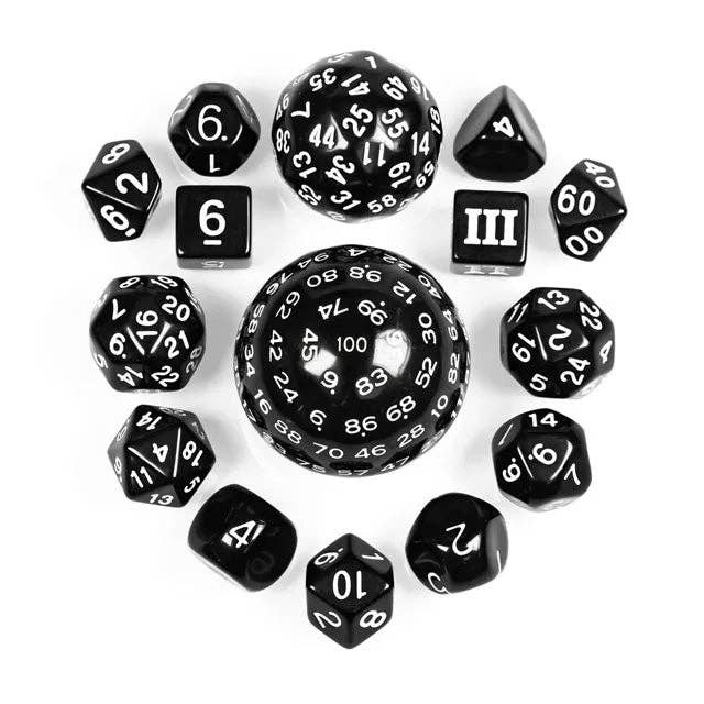Uncommon Shapes Polyhedral Dice Set