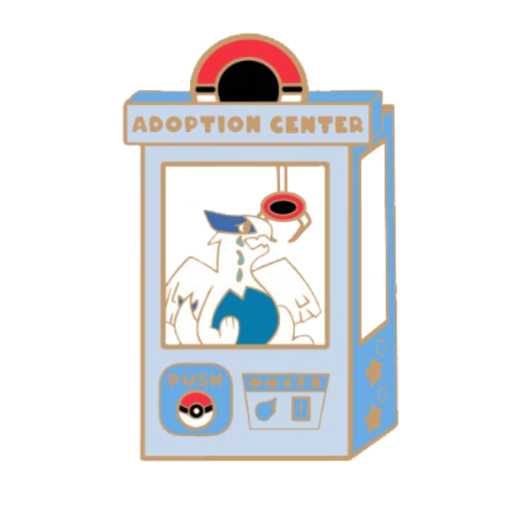 Pokemon: Lugia Adoption Center Enamel Pin