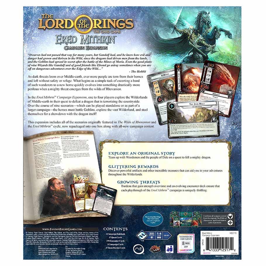 Lord of the Rings LCG: Ered Mithrin Champain Expansion