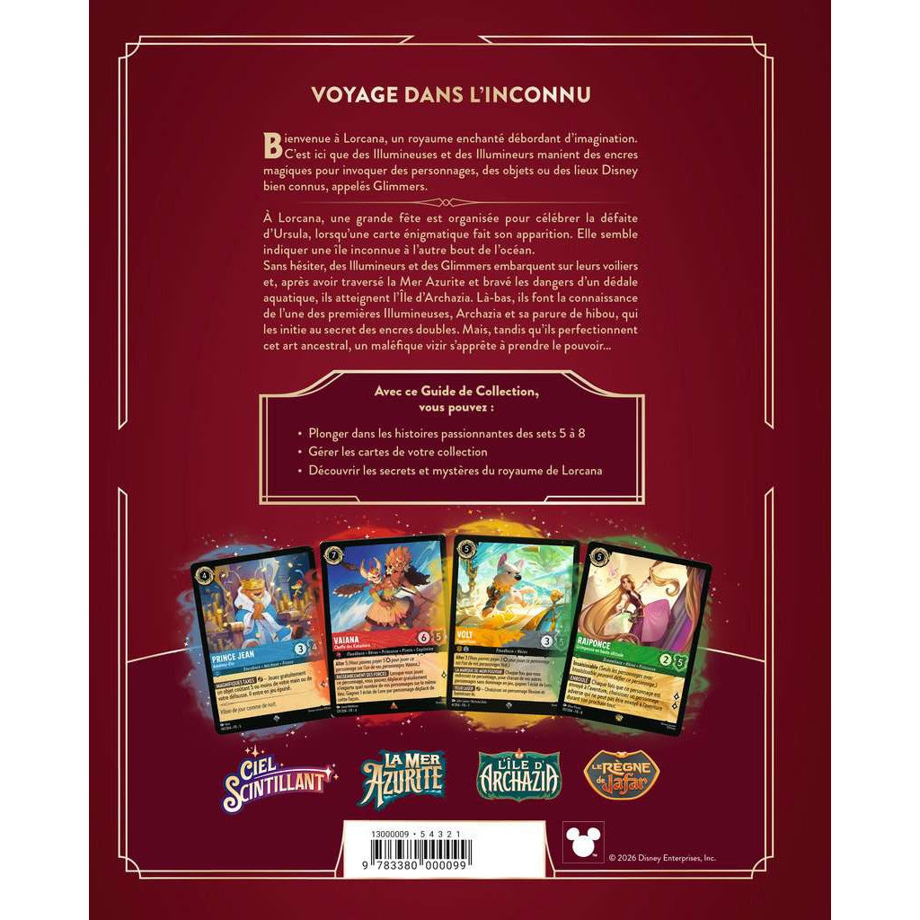 Disney Lorcana TCG: Official Collector's Guide - Sets 5-8