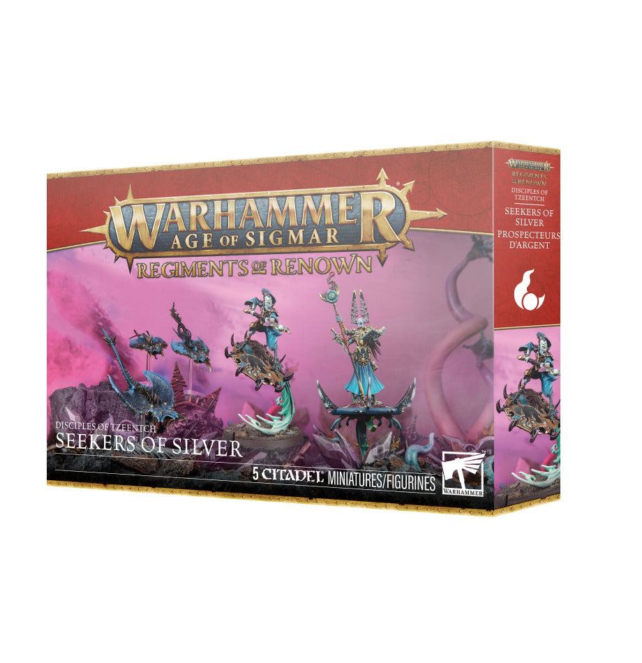 Warhammer: Disciples of Tzeentch Regiments of Renown - Seekers of Silver