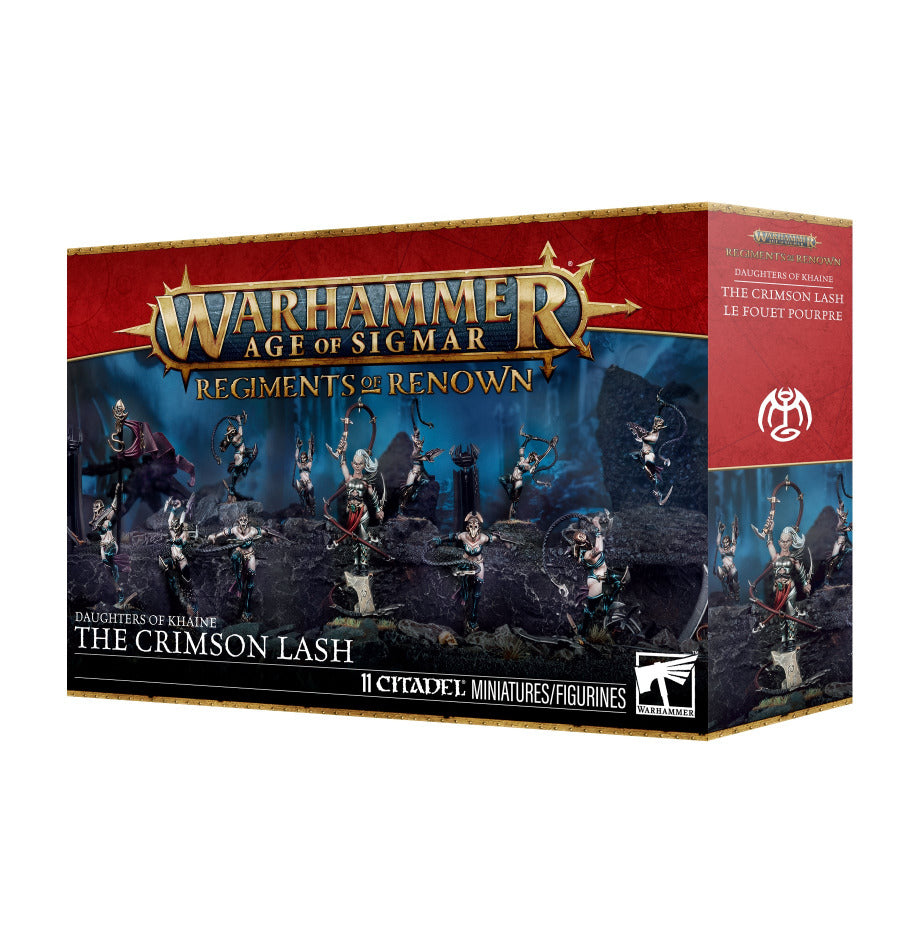 Warhammer: Daughters of Khaine Regiments of Renown - The Crimson Lash