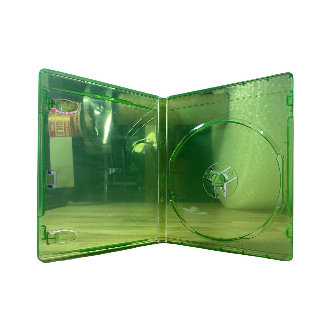 Xbox One Translucent Green Video Game Replacement Shell Storage Case