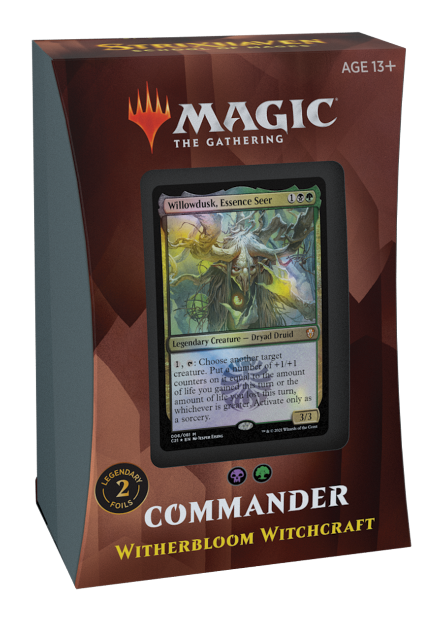 Magic: the Gathering - Strixhaven Witherbloom Witchcraft Commander Deck