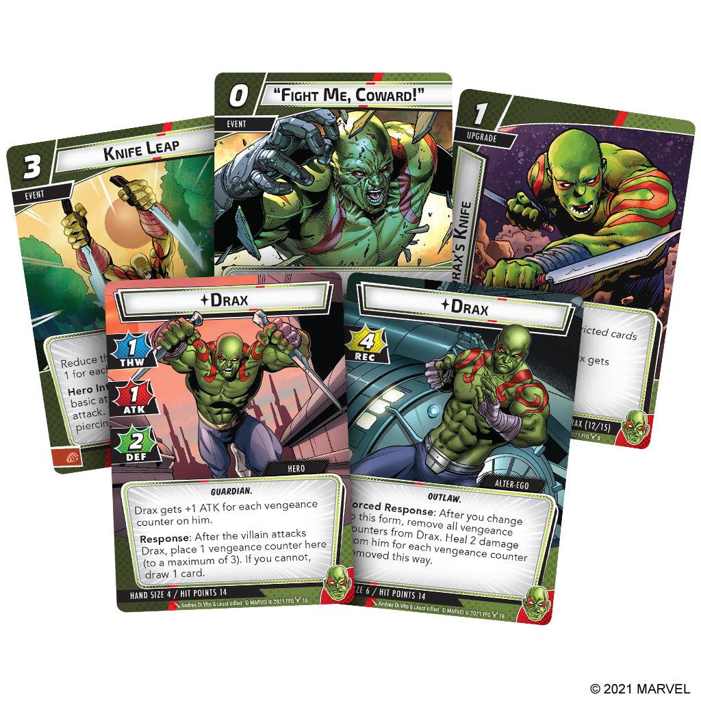MARVEL CHAMPIONS LCG: DRAX HERO PACK