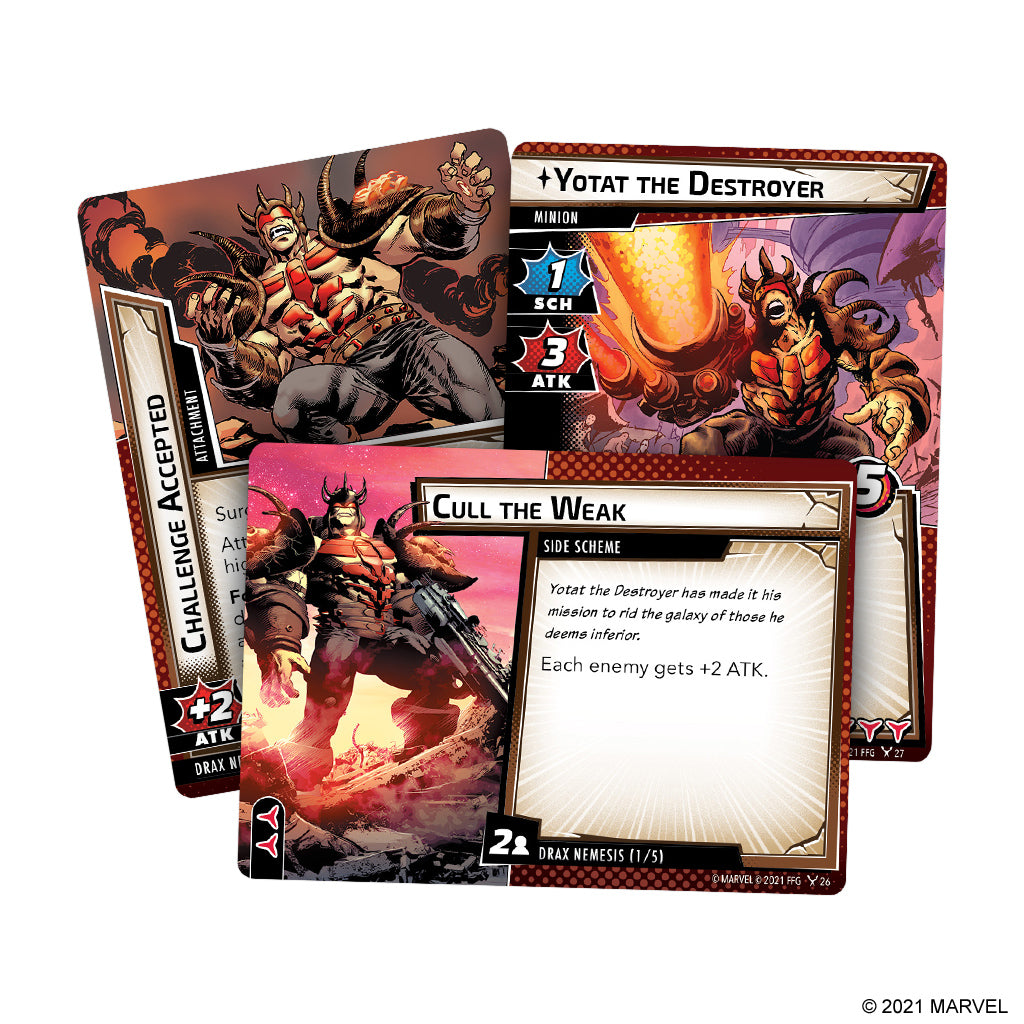 MARVEL CHAMPIONS LCG: DRAX HERO PACK