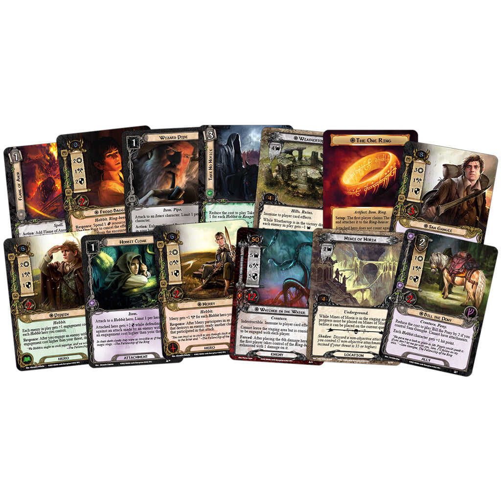 LORD OF THE RINGS LCG: THE FELLOWSHIP OF THE RING SAGA EXPANSION