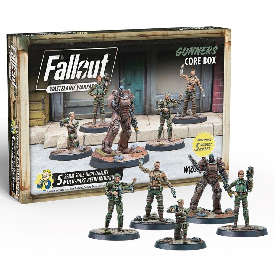 Fallout: Wasteland Warfare - Gunners - Core Box
